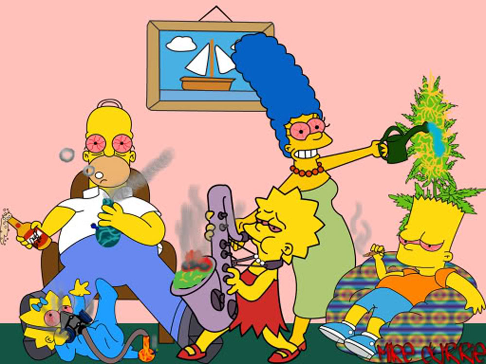 Симпсон и марихуана марихуана из павлодара